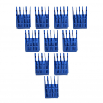 10 tk sinisest alumiiniumist samm-mootori draiveri jahutusradiaatori jahutusribid 3D-printerile