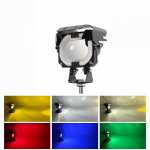 Mootorratta Devil Eye p&auml;evavalgus miniprožektor 30 W RGB suure v&otilde;imsusega ere alumiiniumist lisaesitule k&otilde;rge/madala valgusega udutuli 1 piece