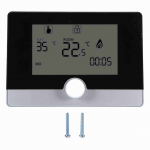Programmable Thermostat Temperature Controller for Wall hung Boiler Heating System White must