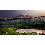 5d DIY teemantmaalikomplektid m&auml;ej&auml;rve maastik t&auml;is teemanttikand mosaiik elutoa seinakunst maal kodukaunistus Full Round 20x40CM