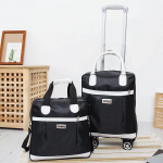 Naiste suure mahutavusega kerge veekindel k&auml;rukott &ndash; Korea stiilis reisipagas l&uuml;hikesteks reisideks Large (4-Wheel Spinner)