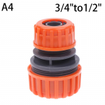 Aiavooliku Plastikust Kiir&uuml;hendus 1/2 3/4'' 1'' Topelt-Isane &Uuml;hendusmuhv Adapter Pikenduskomplekt Toru jaoks A4