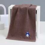 Pehmed puuvillased beebir&auml;tikud Multifilmid Laste vannir&auml;tik Vasts&uuml;ndinu Taskur&auml;tik vannitamiseks N&auml;o Pesulapp Du&scaron;ir&auml;tik lastele 50x25cm sinine