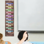 Storage Pocket Chart Wall Mounted Literature Holder 10 Portable File Folder over The Door