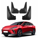 Sobib MG MG4 EV 2022-2025 pehme kummist poritiiva nahast plaadiga auto rehvi poritiib 34.5*11.2*22（cm）