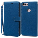 Huawei P Smart 2018 &uuml;mbris FIG-LX1 Nahast rahakoti klapp&uuml;mbris Huawei P Smart &uuml;mbrisele FIG-LX1 5,65-tolline &uuml;mbris Coque Fundas kest P Smart 2018 FIG-LX1