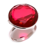 Mozambique Garnet Handmade 925 Sterling Silver Jewelry Ring Size 8.5 a5t24