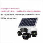 LS VISION 4G SIM-kaardiga 15MP 8K 3 objektiiviga P&auml;ikesepaneeliga toitega Traadita PTZ IP-kaamera O-KAM Pro rakendusega Turvaline V&auml;listingimustes P&auml;ikesetoitega CCTV-kaamera 4GEU without card