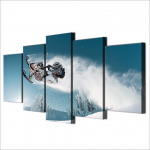 HD Prinditud ski doo ski doo freeride Maalimine l&otilde;uendile ruumikaunistus prindi plakat pilt l&otilde;uend 20x35cm*2 20x45cm*2 20x55cm*1