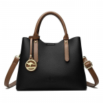Suure mahutavusega &uuml;likoolilinnakusse sobiv &uuml;hekordne &otilde;lakott Moodne ja trendikas crossbody kott Kandekott must