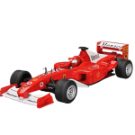 1/32 M&otilde;&otilde;tkavas Sulamist Ferrari F1 V&otilde;idus&otilde;iduauto M&auml;nguasjamudel Tagasik&auml;iguga, Heliefektide ja Valgustega - Ideaalne Laste V&otilde;idus&otilde;idum&auml;nguks ja STEM-&otilde;ppimiseks punane