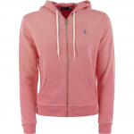 Polo Ralph Lauren &Uuml;hev&auml;rviline Kapuutsiga Vaba L&otilde;ikega T&otilde;mblukuga Pikkade Varrukate Jakk Naiste jakid Roosa-Roosa 211935584-002 XS
