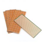 5 tk 6,5x14,5 cm ribaplaadist Veroboard, l&otilde;ikamata PCB plaatina &uuml;hepoolne tr&uuml;kkplaat