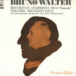 LP-plaat BRUNO WALTER - Beethoven:s&uuml;mfoonia nr 6 pastoraalne / SOCF106 CBS SONY Jaapan Klassikaline Kasutatud