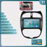 Ossuret Intelligent 7862 Android Auto raadiom&auml;ngija Peugeot 206 206CC 206SW 2000 -2008 jaoks Auto stereo Multimeedia Heli Traadita Carplay 7-tolline pea&uuml;ksus B P1 4Core 1G 32G