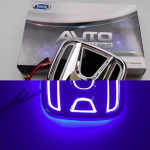 Accord 5D Honda embleemi valgusti 9.8cmX8cm LED pagasiruumi valgusti Honda 5D logo valgus SinineLED tagatuli Honda Accord 2008-09 aastateks 9.8cmX8cm