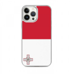 Coque iPhone - Malte - Drapeau - Souple - Mitmev&auml;rviline - &Uuml;hildub iPhone 13 Pro Maxiga