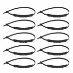 10 tk/pakk avariirehvi rattatross lumeketi vastu reguleeritavad ketid autole must