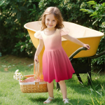 T&uuml;drukute v&auml;ikelapse varrukakleit kleidid vabaaja peo koolikleidid riided t&uuml;drukutele 110