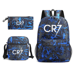 3 tk Uus CR7 Seljakott Koolikotid Poistele T&uuml;drukutele Teismelistele S&uuml;learvuti Mochilas &Otilde;lakotid 15.6 inch