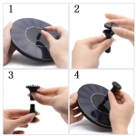 P&auml;ikeseenergial t&ouml;&ouml;tav ujuv linnuvann Vee purskkaev V&auml;litiik Bassein Aiaterrass