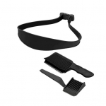 3/4 tk/komplekt Juuksur Fade Kamm Silikoonist Kaela Raseerimise &Scaron;abloon Positsioneerimine Segamine Kumer Juuksel&otilde;ikusmasina Kamm Juuksuri Juuksel&otilde;ikuse Tarvikud