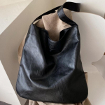 Vintage disainiga PU-nahast k&auml;ekott naistele vabaaja luksus, suure mahutavusega disainitud &otilde;lakotid naistele moeostjate kandikud