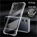 P&otilde;rutuskindel TPU &otilde;hupadja &uuml;mbris Xiaomi Poco F6 F5 5G X7 Pro X6 X5 M6 Pro 4G jaoks, kaitsekate, l&auml;bipaistev, Capa, Fundas, Coque For Poco X7 Pro