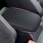 VW Golf 7 MK7 2012 -2019 Autole K&auml;etoe Kasti Kaitsev Nahkkatte Elastne Versioon Keskjuhtimispuldi Siseosad