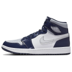 Air Jordan 1 High Golf Midnight Navy Unisex Tossud Sinine Valge Wolf-Grey DQ0660-100 36
