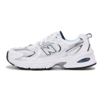 New Balance 530 Suurele Lastele Valge Naturaal-Indigos Laste Tossud H&otilde;bedane-Metallik GR530SB1 38