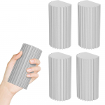 4 tk korduvkasutatavad niisked puhastusk&auml;snad pimeklaasist p&otilde;randaplaadi ventilatsiooniava puhastamiseks