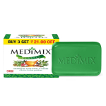 Medimix Classic Ayurveda Seep 125g x 3 Seepi | Taimne Nahahooldus Terve, V&auml;rskendatud Naha Jaoks