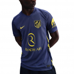Nike Atl&eacute;tico Madrid Dri-Fit 2025/26 Hooaeg V&otilde;&otilde;rsilmugav vabaaja l&uuml;hikeste varrukatega jalgpallis&auml;rk Meeste pealisriided HJ4600-425 L