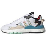 Adidas Originals Nite Jogger Kangas Mitmek&uuml;lgne Trendikas P&otilde;rutust summutav Libisemiskindel Vastupidav Madala s&auml;&auml;rega Elustiili Vabaaja Jalatsid Unisex Tennised Valge GW4229 36⅔