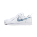 Nike Court Borough Low takjapaeltega madalad skate-kingad Laste tossid Valge Sinine 870028-102 28