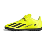Adidas X Crazyfast Club Kunstmuru L&ouml;&ouml;ke summutavad Vastupidavad Madalad Jalgpallisaapad Laste Jalgpallisaapad Kollased IF0716 28