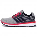 Adidas Energy Cloud Mugavad libisemiskindlad vastupidavad madalad jooksukingad Meeste tossud Hall Must Punane BB4113 42⅔