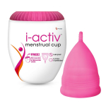 I-Activ menstruatsioonitops koos tasuta steriliseerimiskarbiga | &Uuml;lipehme lekkekindel ja nahas&otilde;bralik menstruatsioonitops naistele | Suur suurus | 1 tk pakis