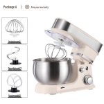 KJ&SH Multifunktsionaalne K&ouml;&ouml;gikombain: Majapidamises kasutatav taignasegaja ja automaatne k&uuml;psetusmunavahustaja 600W White