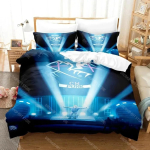 CM Punk Aew Maailma Parim Voodipesukomplekt Tekikott Voodikomplekt Tekikott Padjap&uuml;&uuml;r Tekk kuningas Queen Suurus Poisid T&auml;iskasvanud EU Single 135x200cm blue