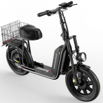 iSCOOTER F7 1000W Powerful Motor Electric Scooter 48V10.4Ah Battery 16 Inch Snow Tires Outdoor Smooth Driving E-Scooter With Rear frame