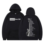 Rock Band O-Oasis Live 25 Tour Vintage Huppar Mehed Naised Vintage Pullover Pikkade varrukatega Vabaaja L&otilde;tv Punk Spordir&otilde;ivad K&otilde;rge kvaliteet M gray