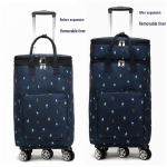 Kokkupandav Kerge Kaubak&auml;ru Teleskoopk&auml;epideme ja Universaalratastega Toidukaupade ja Telkimise jaoks