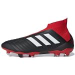 Adidas Predator 18+ FG Must Punane Meeste Kiirjooksukingad Core-Black Jalan&otilde;ud-Valge DB2012 40