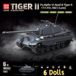 Saksamaa Armee Kuningas Tiiger Raske Tank WW2 Ehitusklotsid Tellised Mudelid M&auml;nguasi Teine Maailmas&otilde;da S&otilde;jalised J&otilde;ulukingitused Haridus