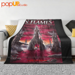 In Flames Colony Albumikate 1999 Heavy Metal &Uuml;lipehme Tekk Tekitekk Talvine Diivanikate Voodikatted 30x40in