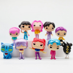 10 tk/komplekt Piiratud v&auml;ljaanne KPopi deemonik&uuml;tid POP-kuju - Zoey Rumi Mira Jinu Derpy Sussie Anime kollektsioneeritav mudelm&auml;nguasi kingitus