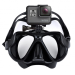 Professionaalne veealune maskkaamera Sukeldumismask Ujumisprillid Snorkel Sukeldumisvarustus Kaamerahoidik GoPro kinnituseks