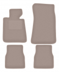 Dywaniki samochodowe welurowe do: BMW 3 E30 Coupe (1982-1994) beżowe